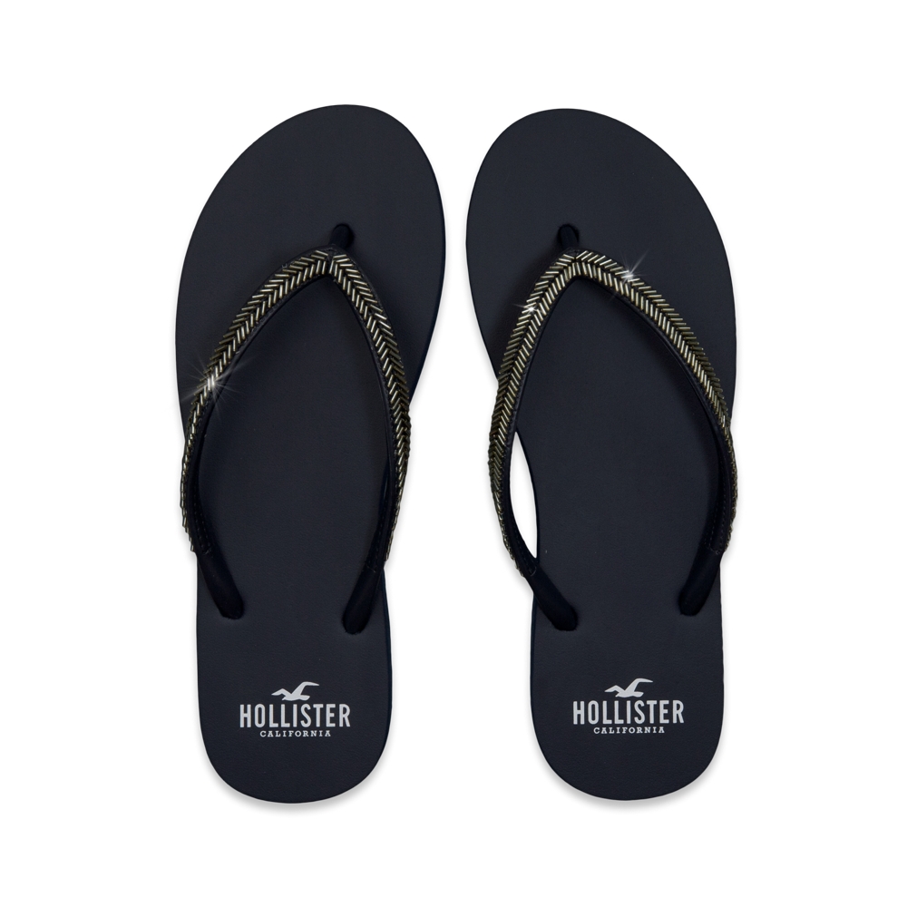 Girls Sparkling Shine Flip Flops