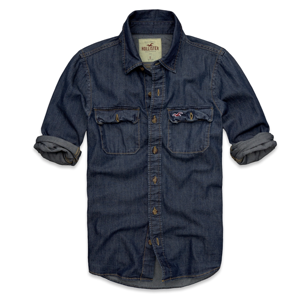 Boys Victoria Beach Denim Shirt