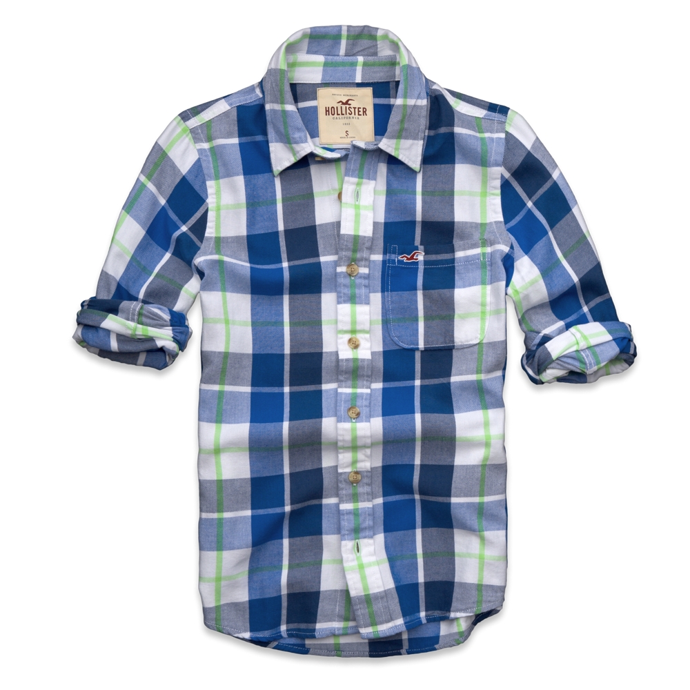 Boys Stone Steps Beach Twill Shirt
