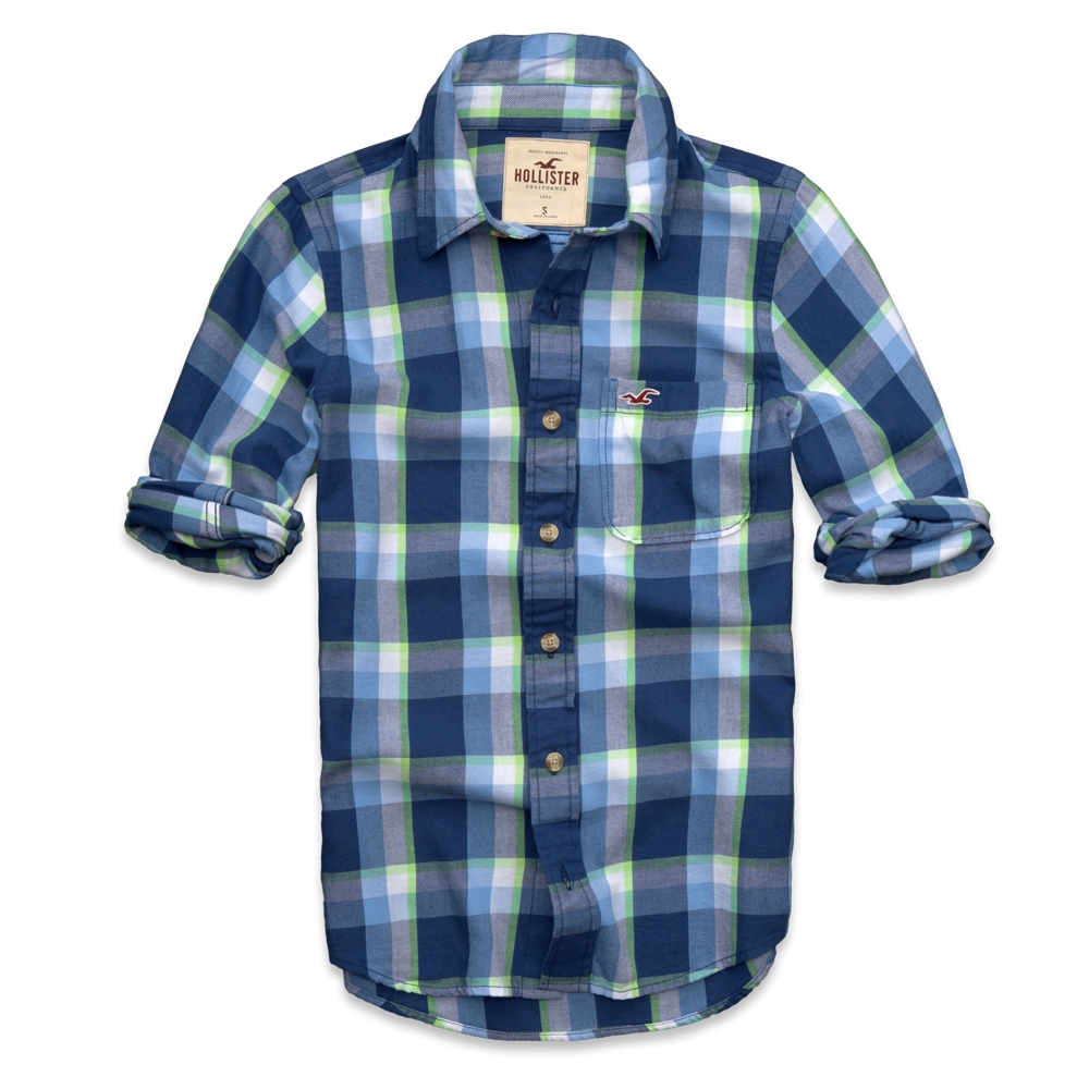 Boys Stone Steps Beach Twill Shirt