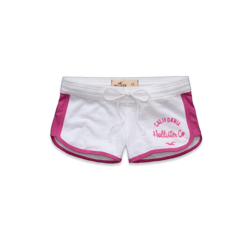 Girls Hollister Curved Hem Short-Shorts