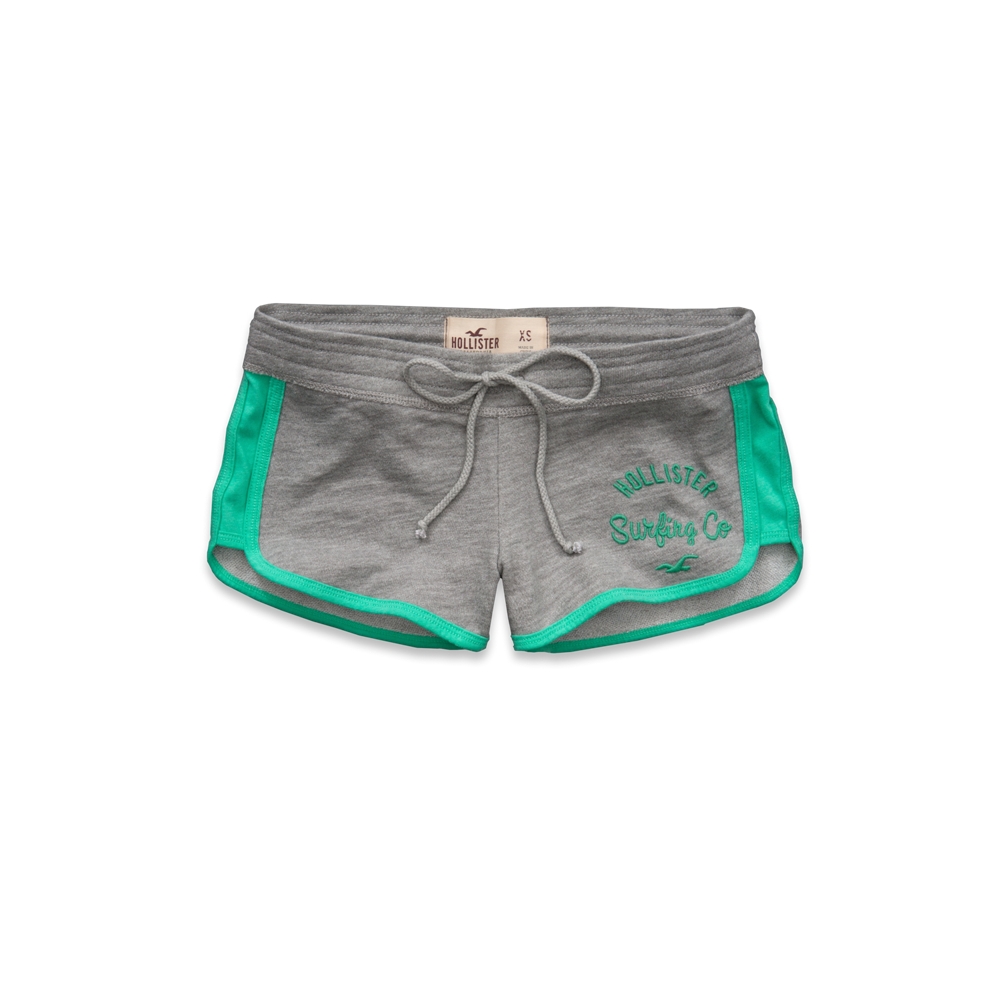 Girls Hollister Curved Hem Short-Shorts