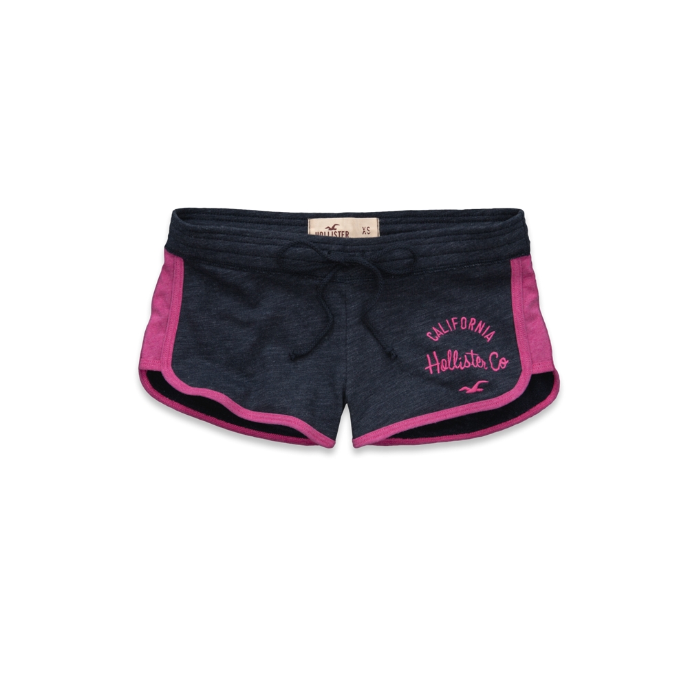 Girls Hollister Curved Hem Short-Shorts