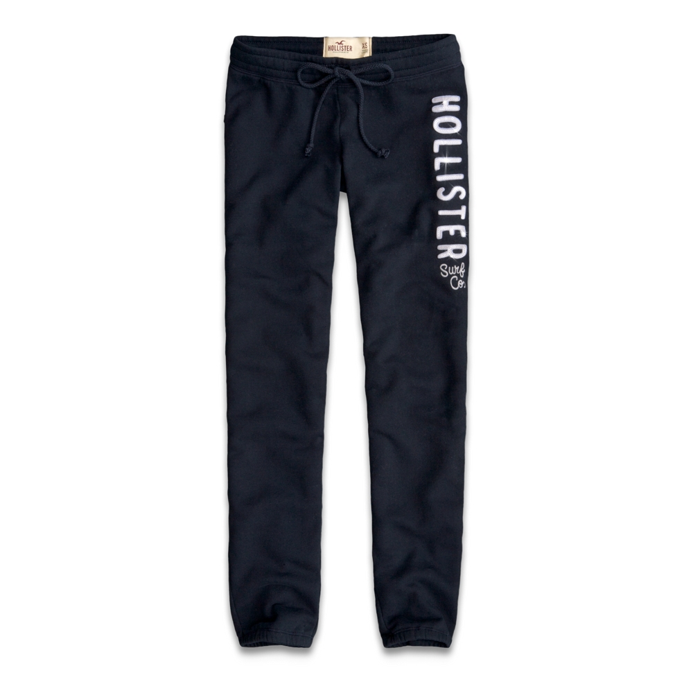 hollister blue sweatpants