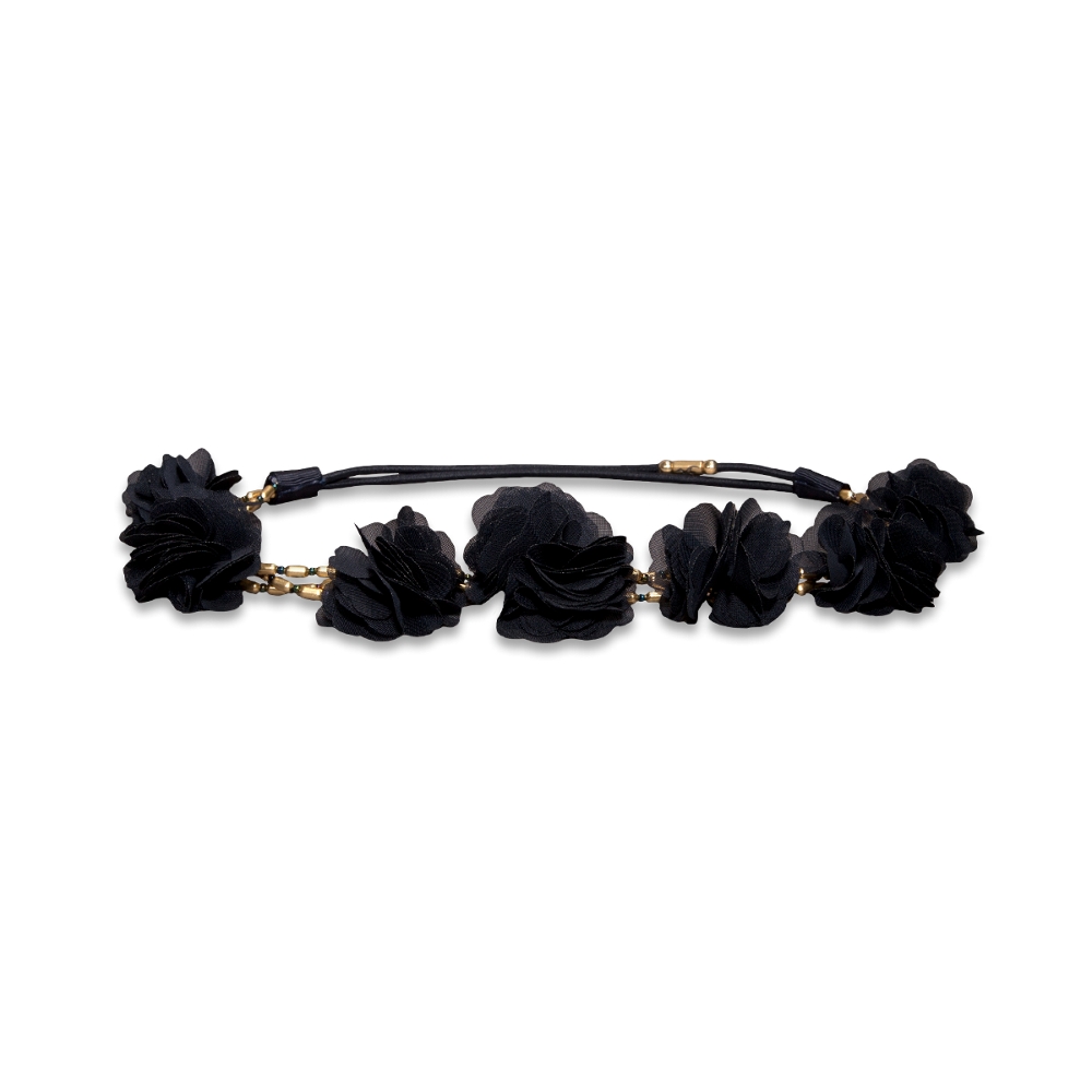 Girls Floral Embellished Headband