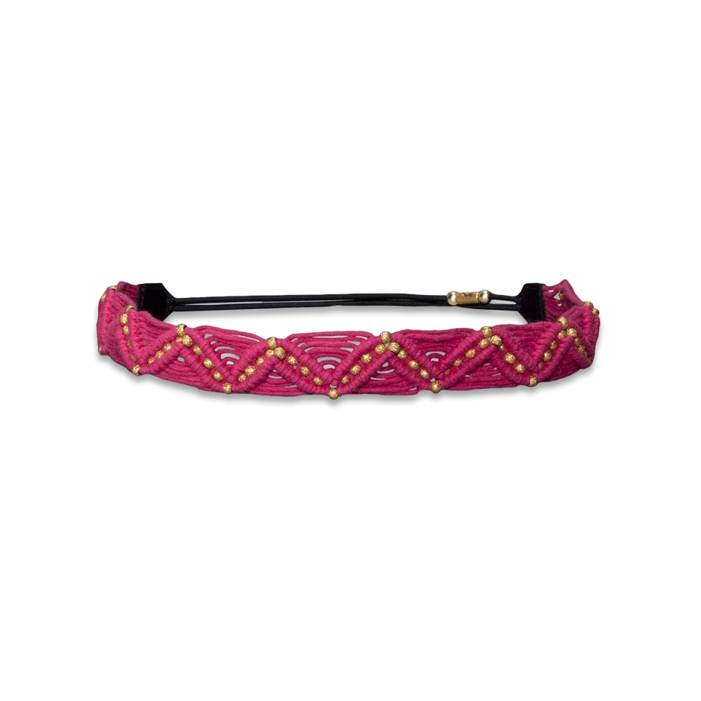 Girls Woven Shine Headband
