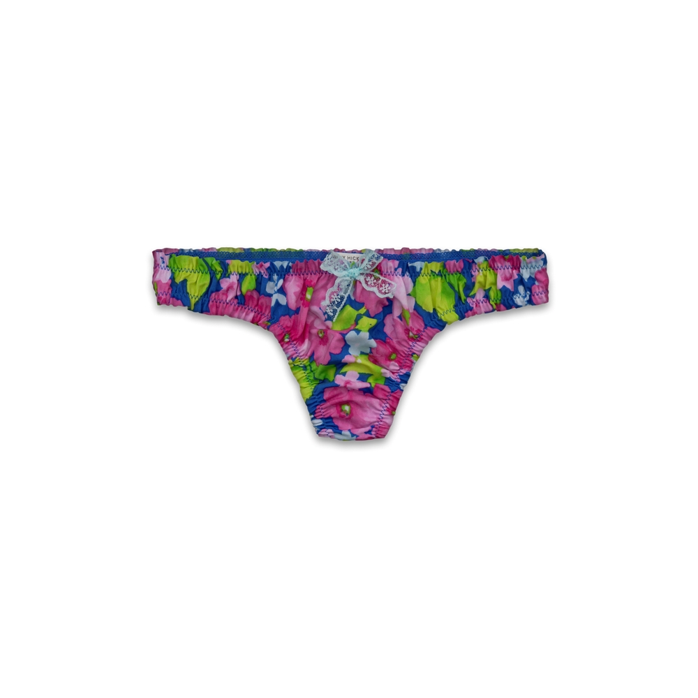 Girls Supersoft Bloomer Thong Undie