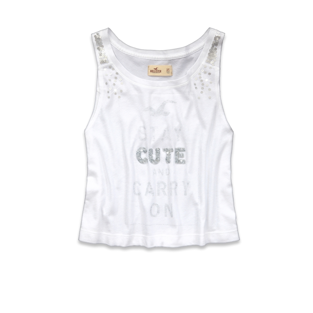 Girls San Pedro Embellished Tank