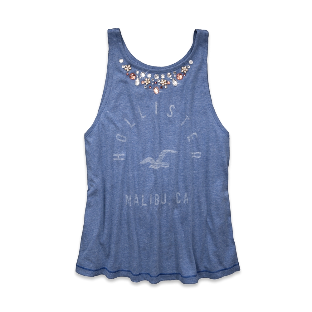 Girls San Pedro Embellished Tank