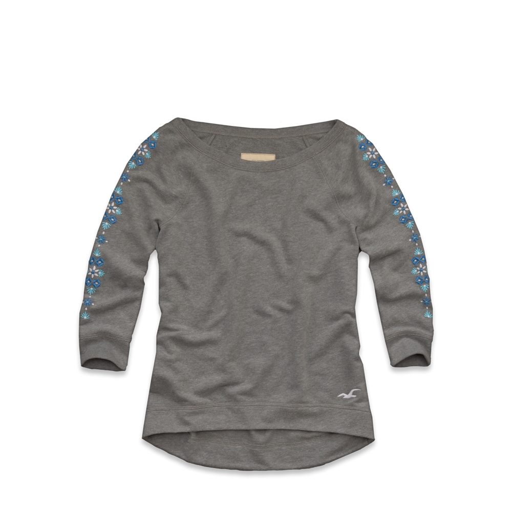 Girls Harbor Beach Sweatshirt