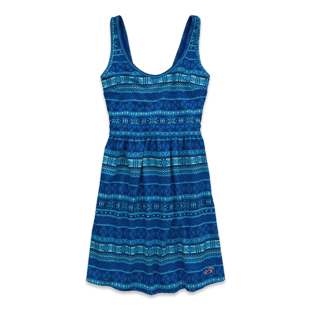 Girls Moonlight Beach Skater Dress