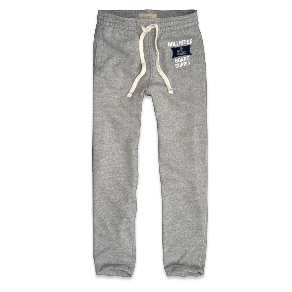 hollister grey sweatpants