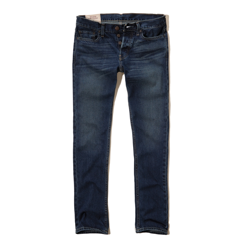 hollister slim straight jeans