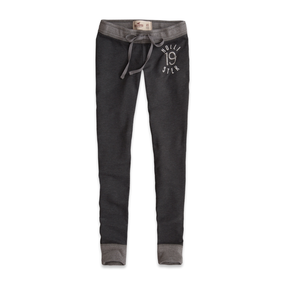 black sweatpants hollister