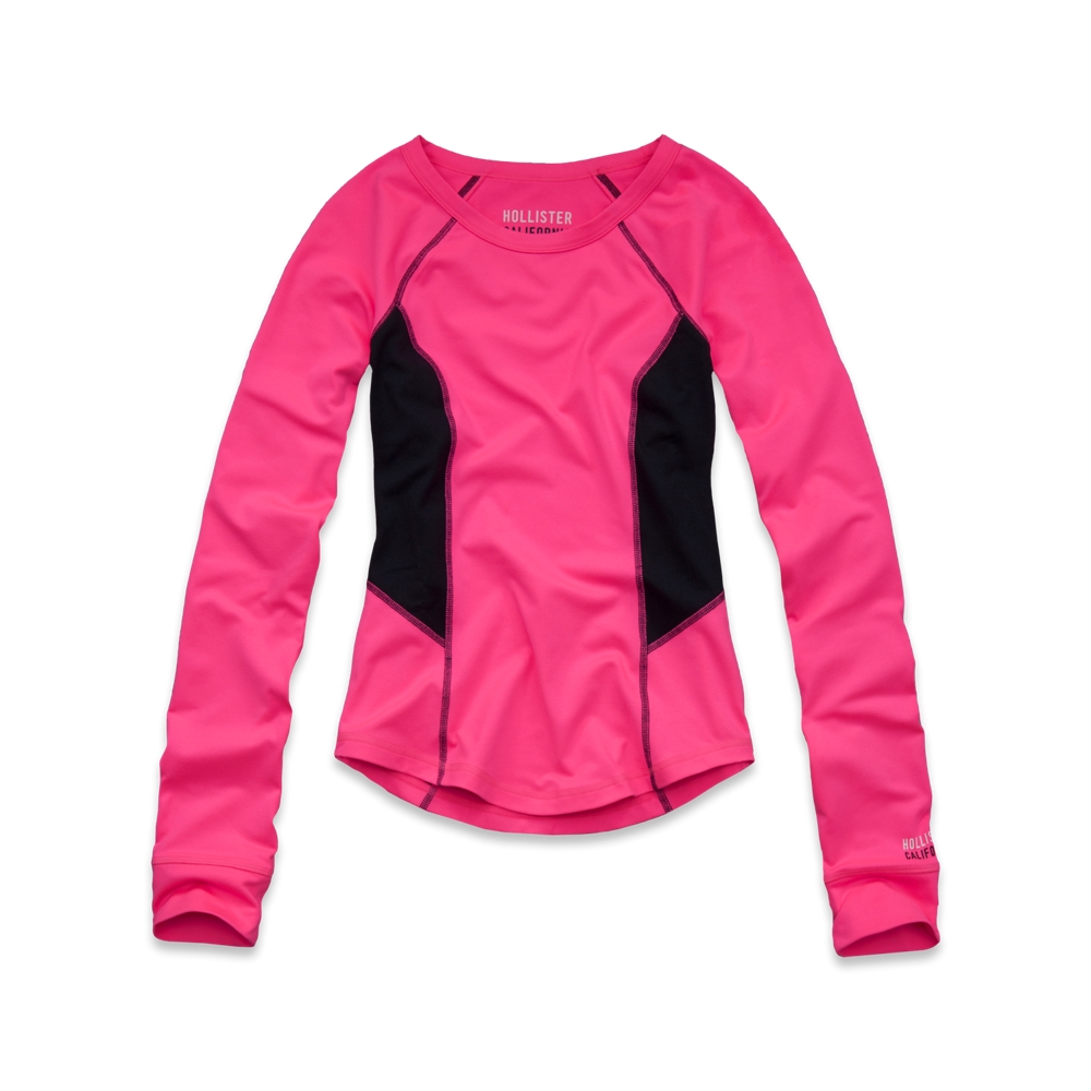 Girls Hollister Sport Long Sleeve Crew Girls Clearance