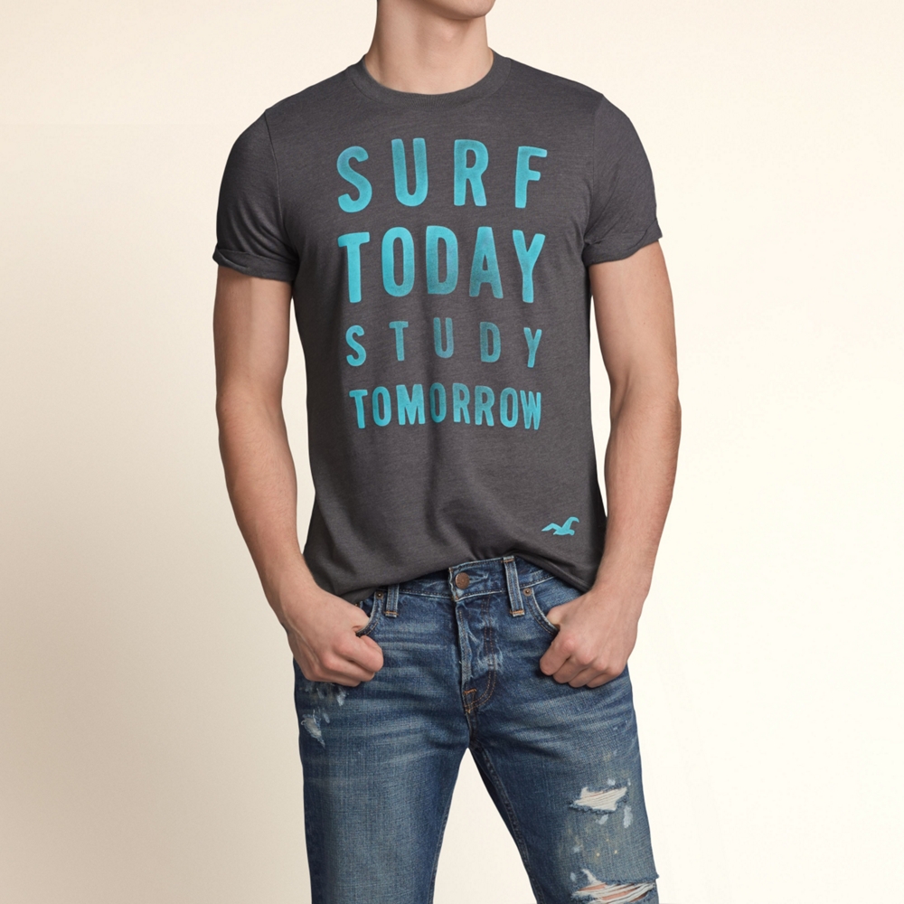 那间很多猛男的牌子> A&F 的旗下自由品牌 HOLLISTER MUSCLE FIT T SHIRT 直播买卖 佳礼资讯网