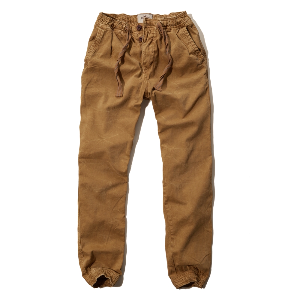 hollister cargo joggers