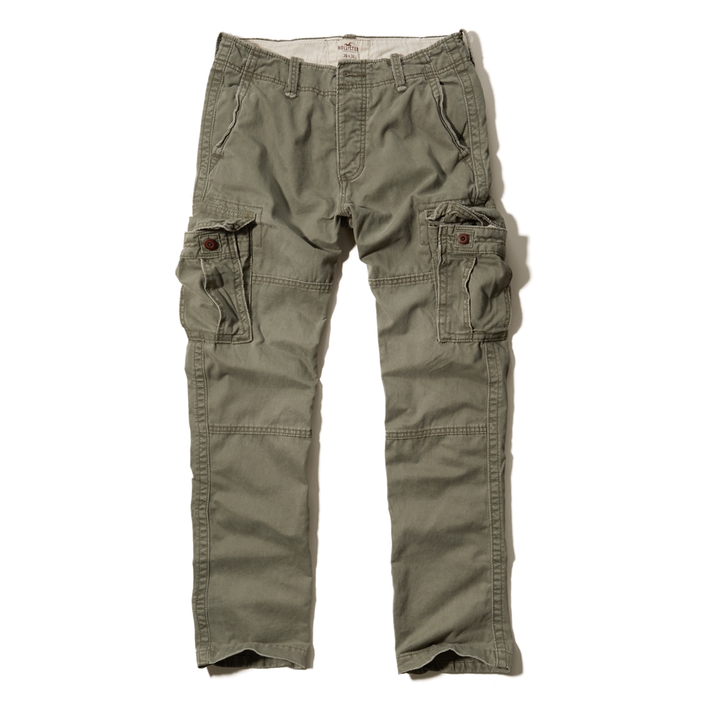cargo button pants