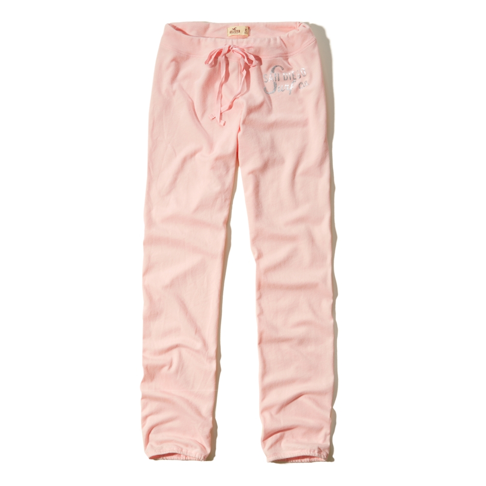 hollister pink sweatpants