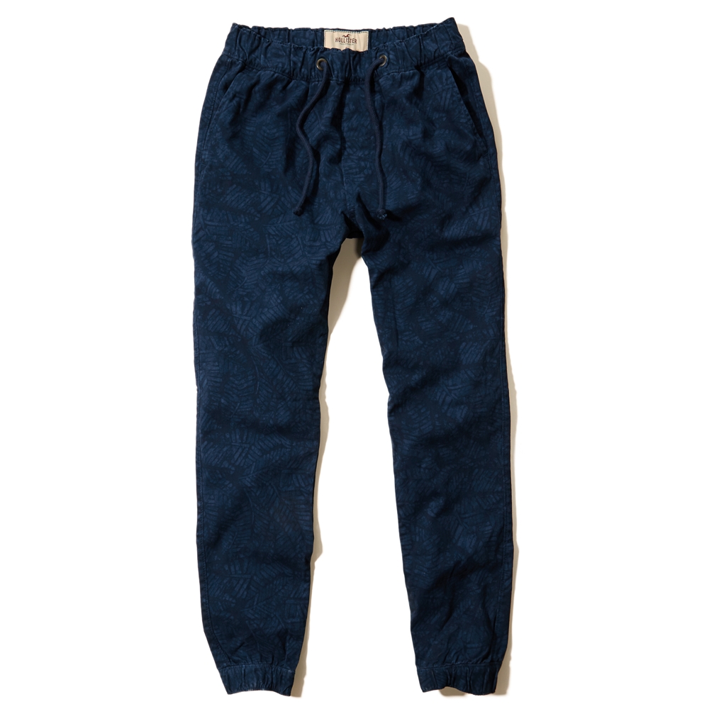 hollister blue joggers