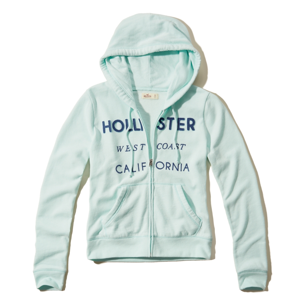 Applique Logo Graphic Hoodie HollisterCo.ca