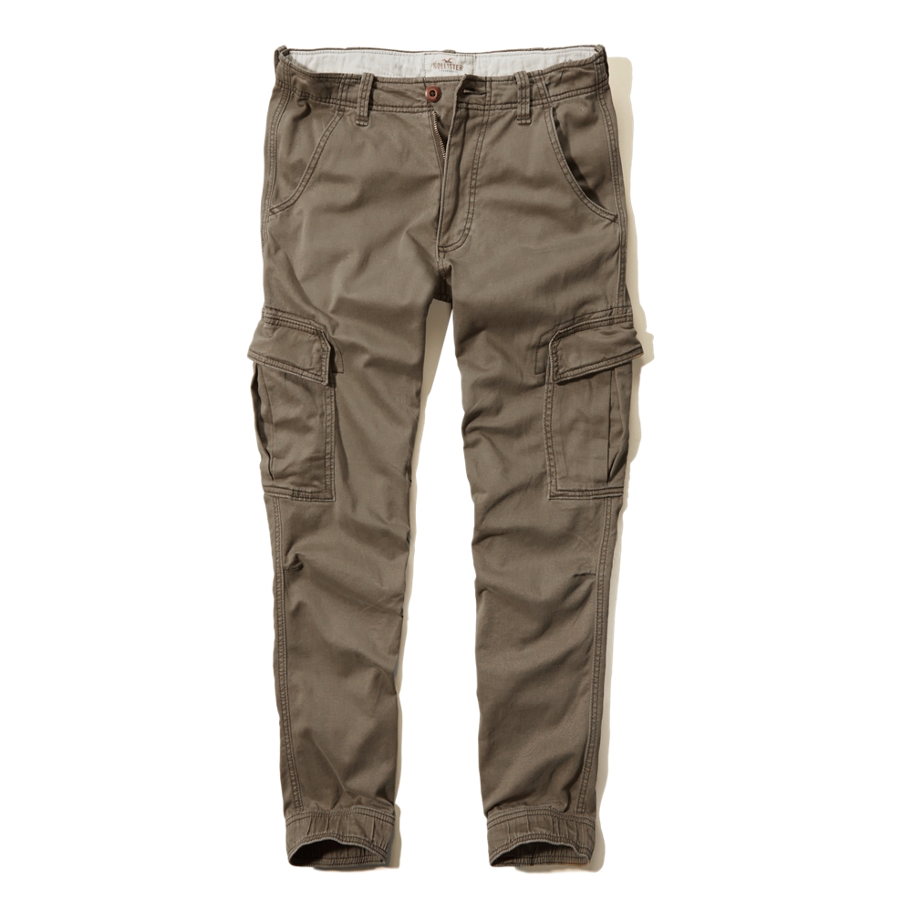 hollister cargo pants mens