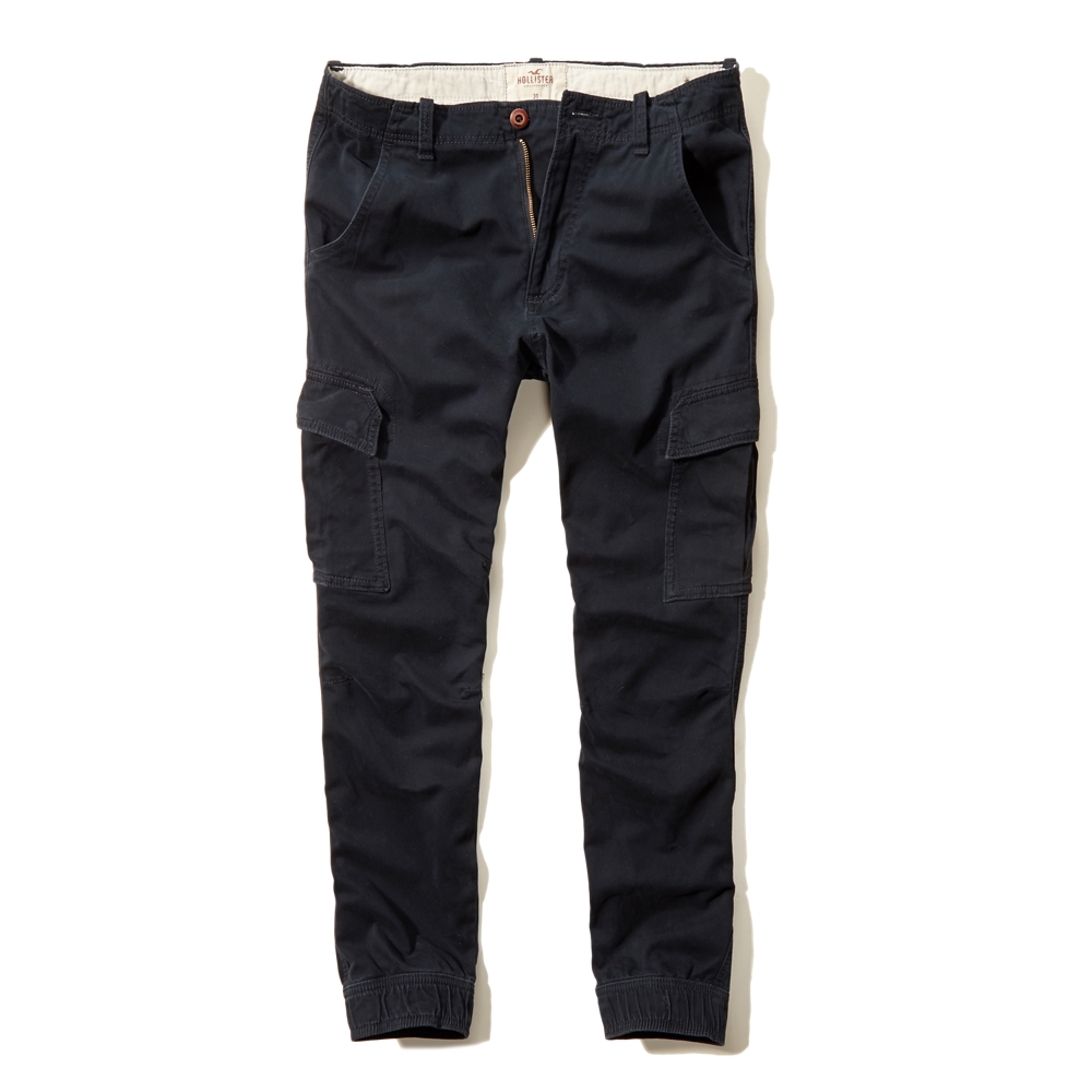 hollister cargo pants mens