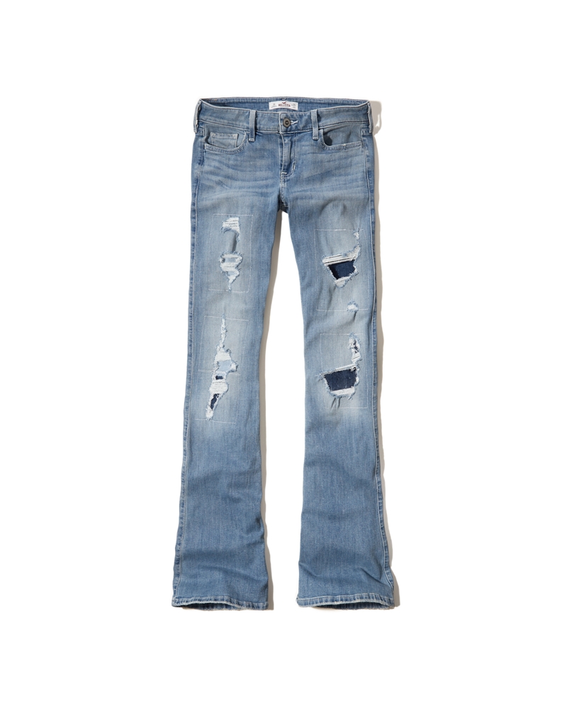 Girls Hollister Flare Jeans Girls Bottoms