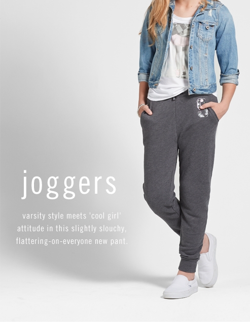girls with joggers