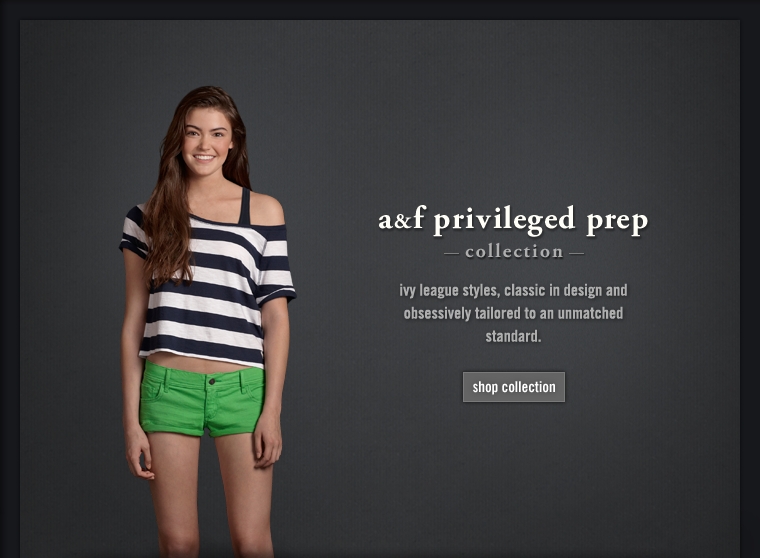 A&F Privileged Prep Collection.