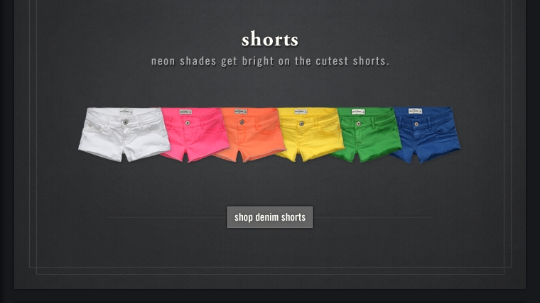Denim Shorts.