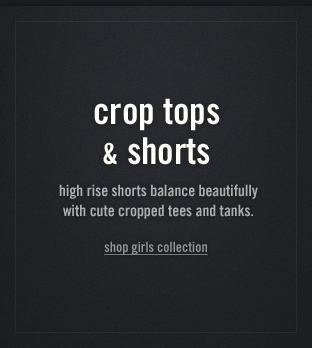 Shop the abercrombie kids crop tops & shorts collection!
