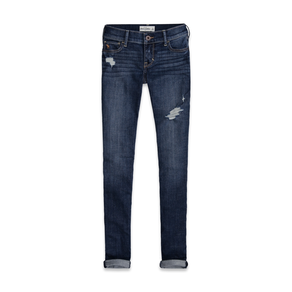 girls a&f super skinny jeans