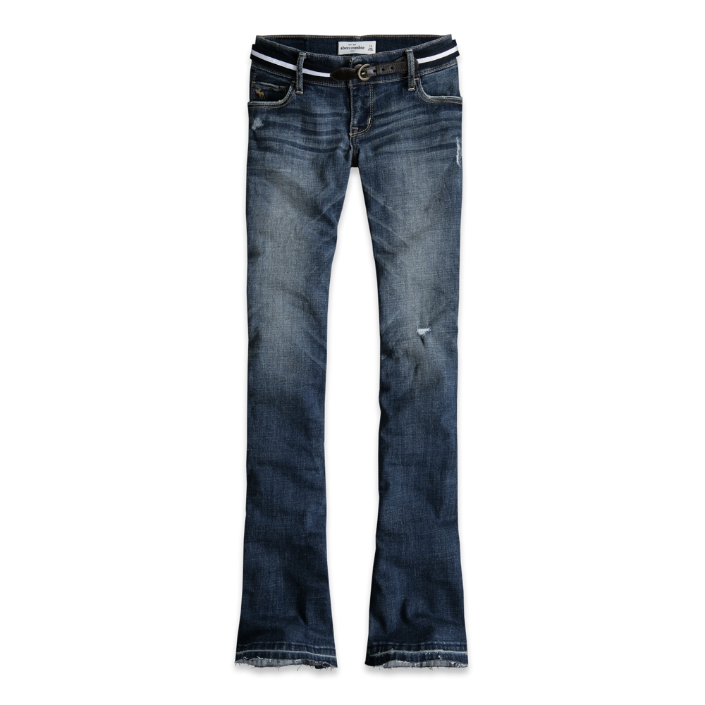 girls a&f flare jeans