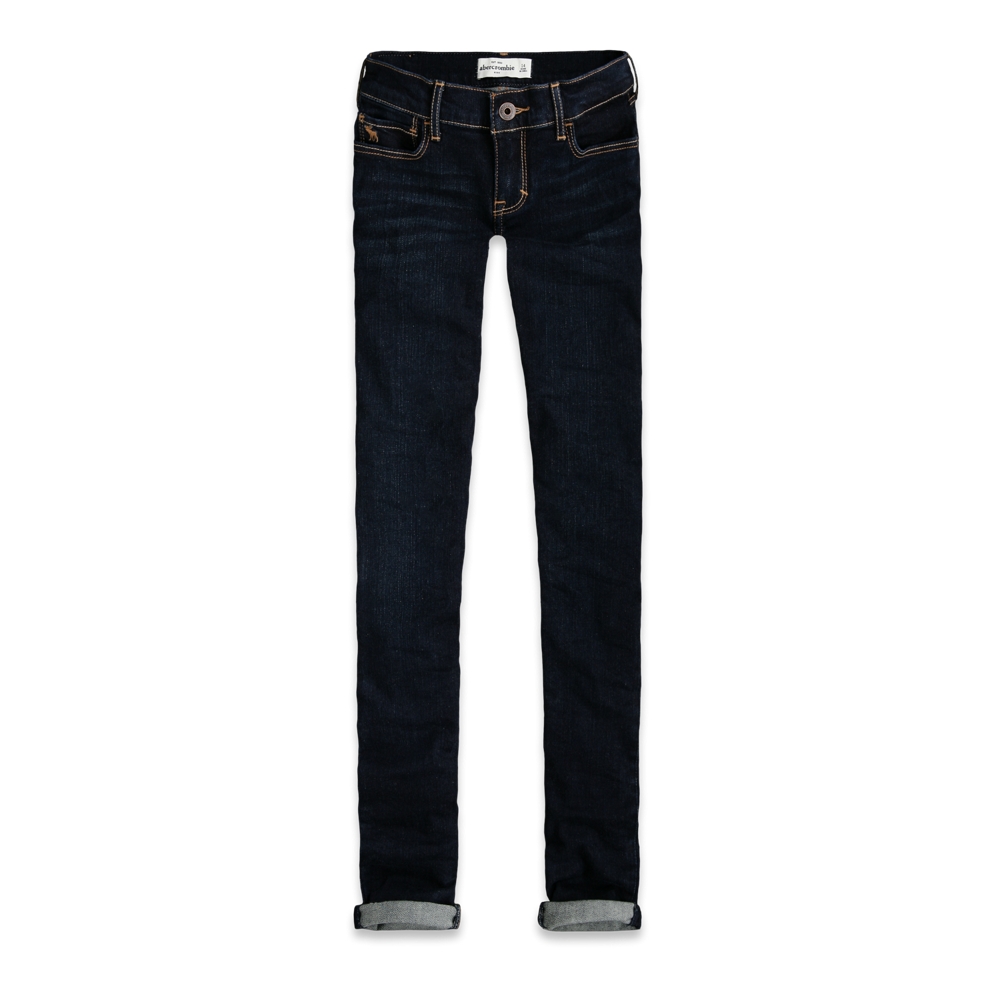 girls a&f super skinny jeans