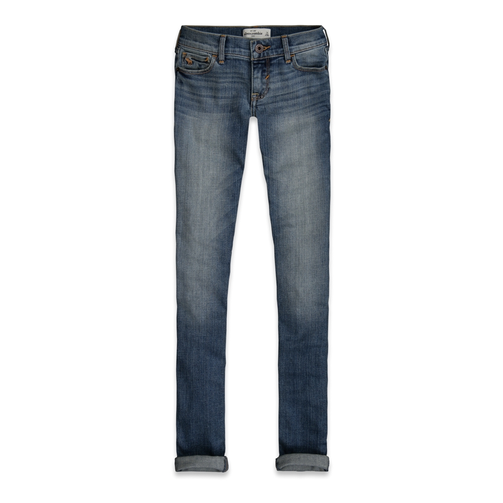 girls a&f skinny jeans