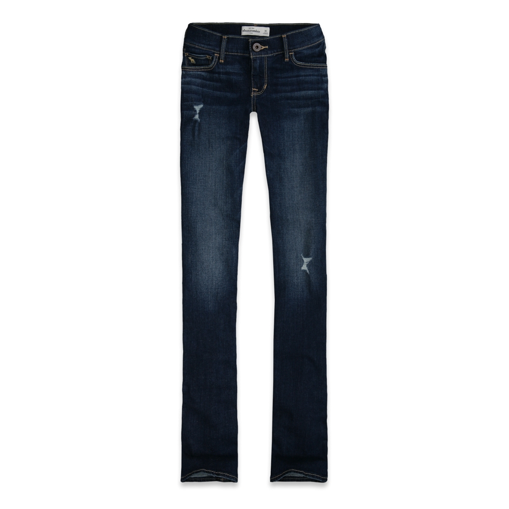 girls a&f boot jeans