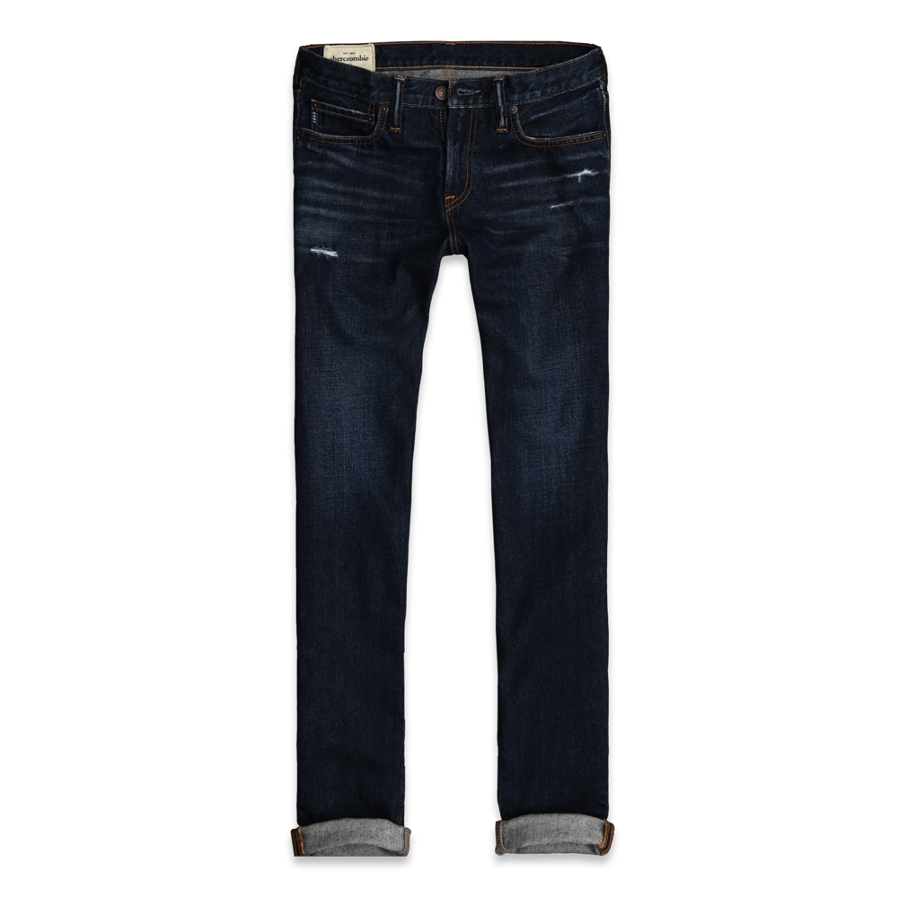 guys a&f skinny jeans
