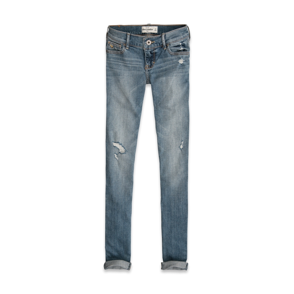 girls a&f super skinny  jeans