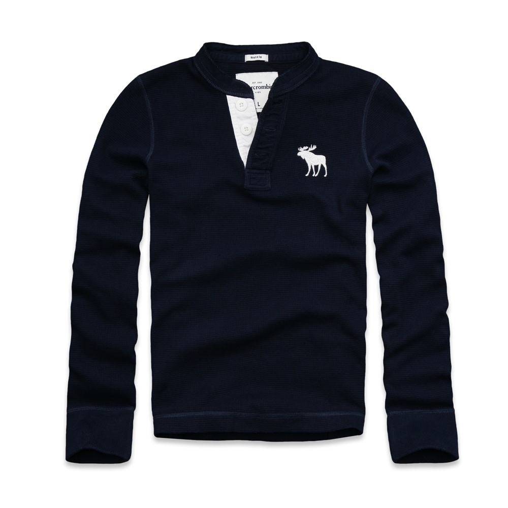 guys great range waffle texture henley