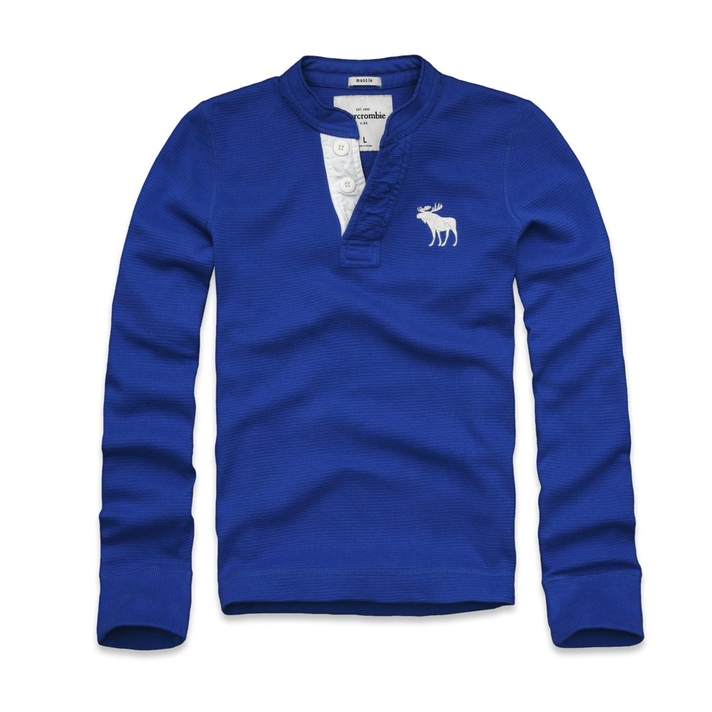 guys great range waffle texture henley