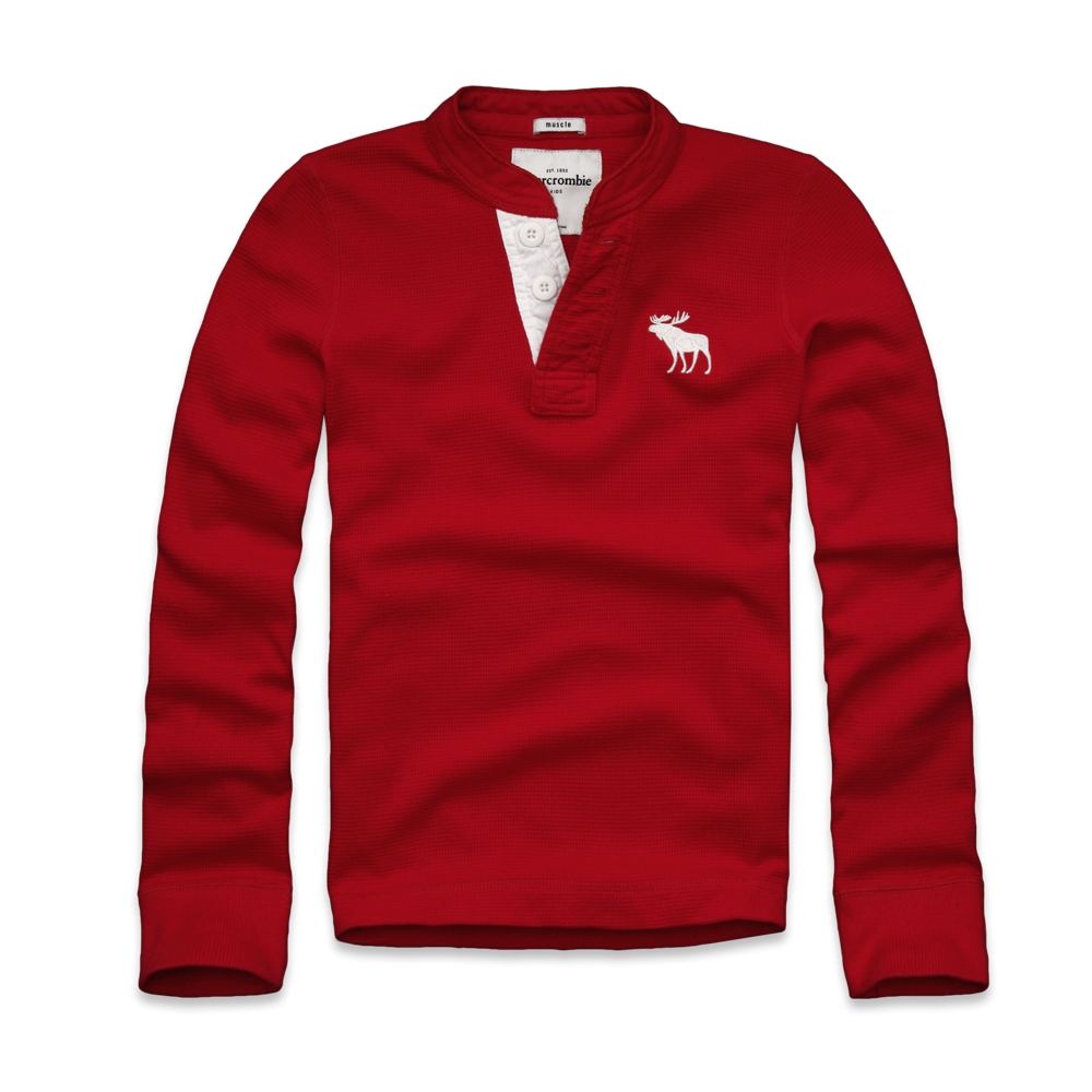 guys great range waffle texture henley