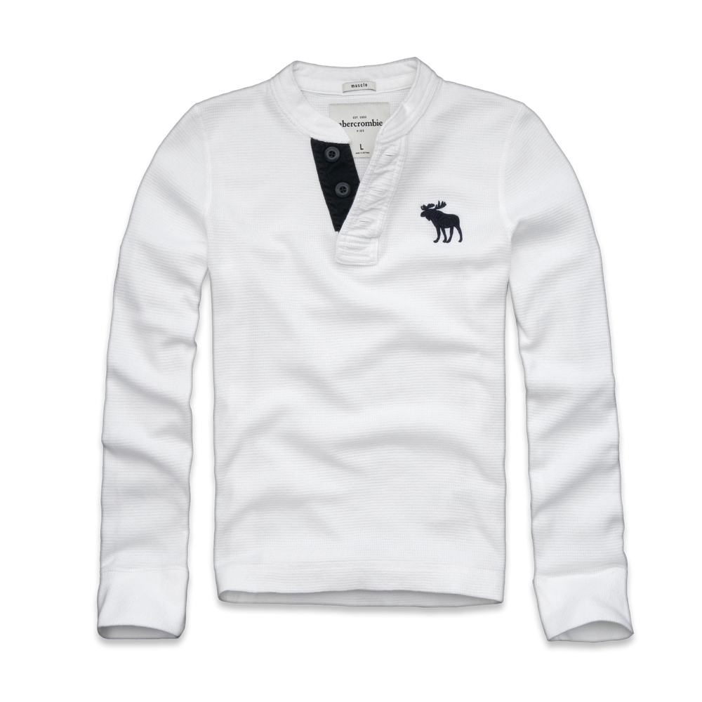 guys great range waffle texture henley