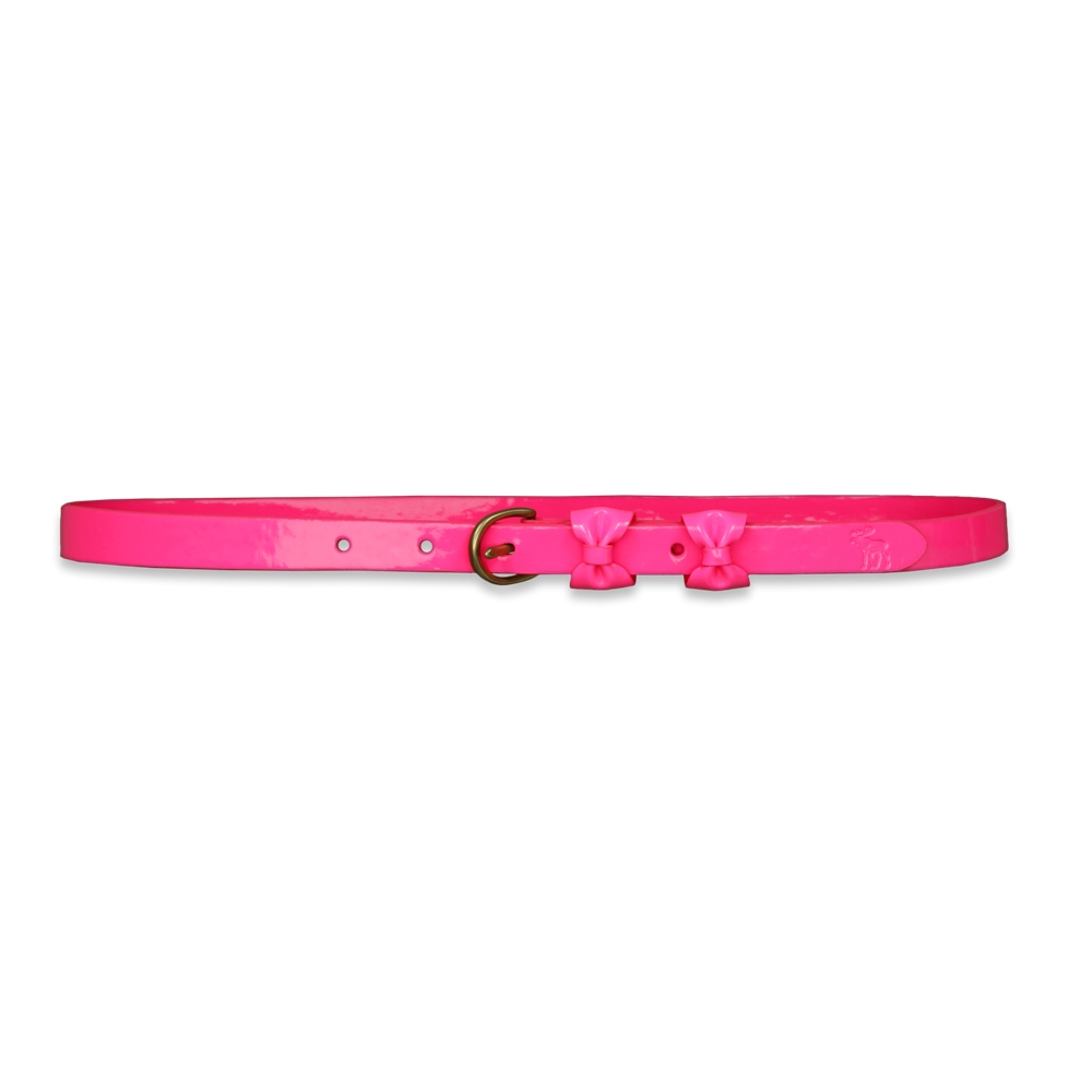 girls bright skinny belt