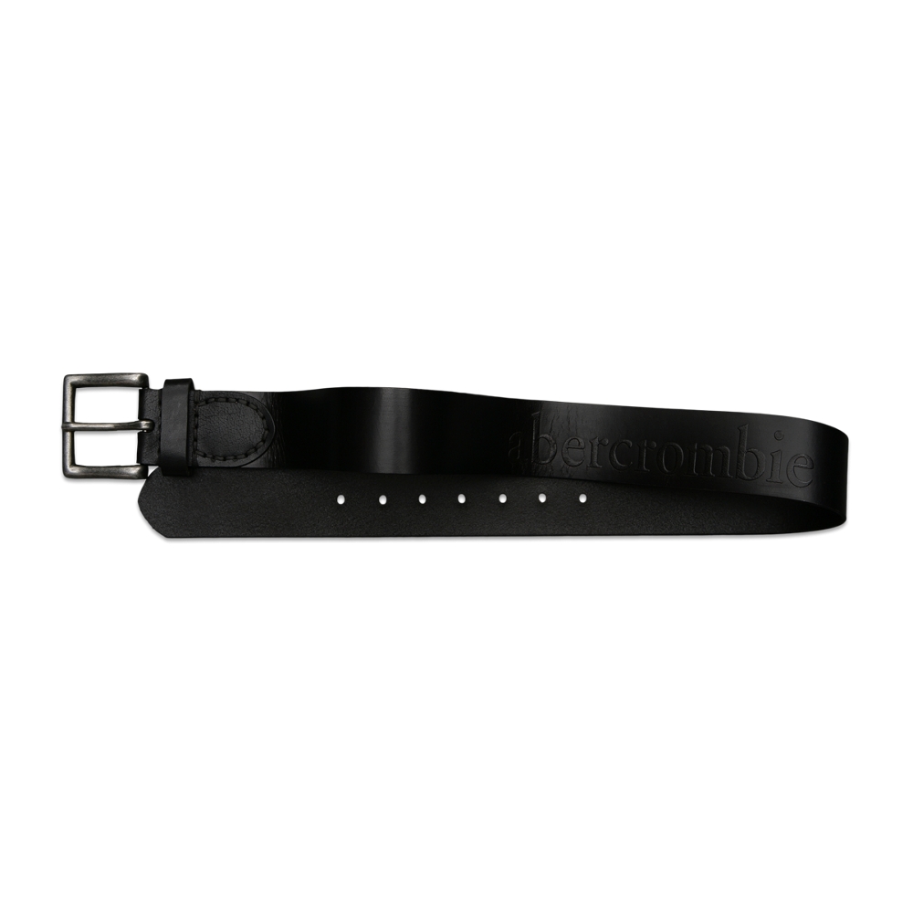 rugged leather belt