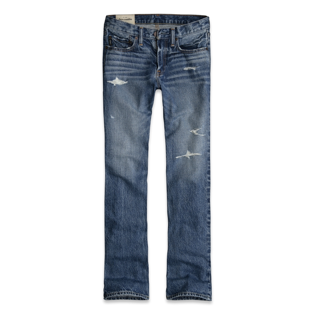 guys a&f slim boot jeans