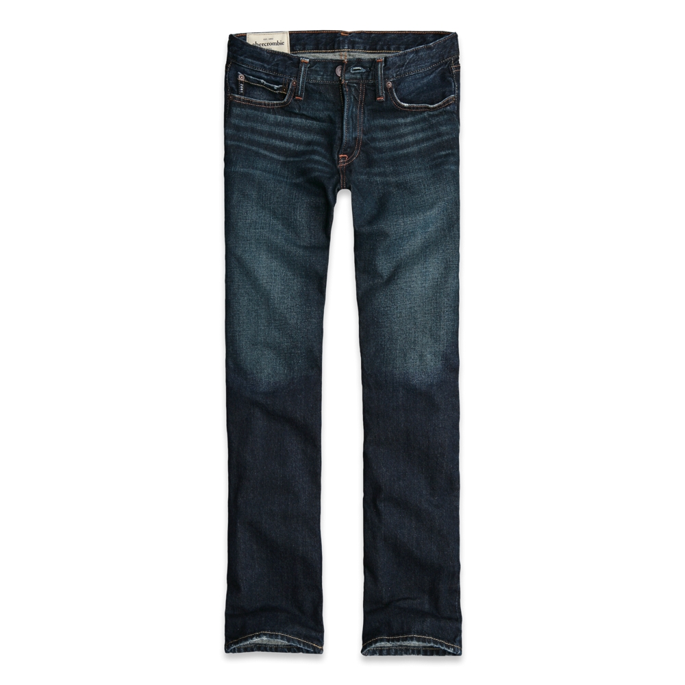 boys a&f slim boot jeans