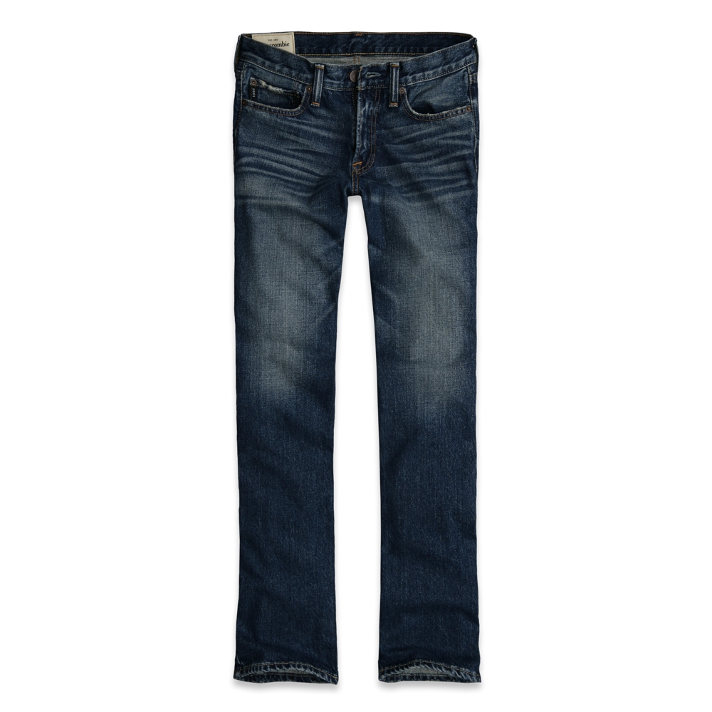 guys a&f slim boot jeans