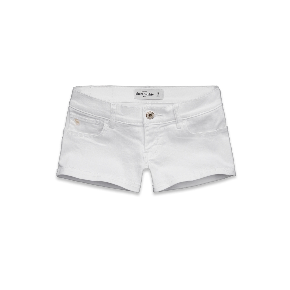 girls a&f low rise shorts