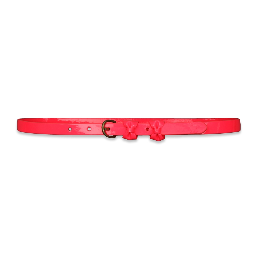girls bright skinny belt